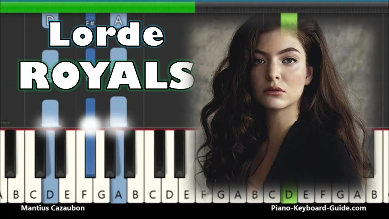 Lorde - Royals (Piano Tutorial)