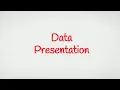 Data Presentation