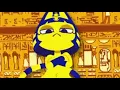 Yellow cat dances moment