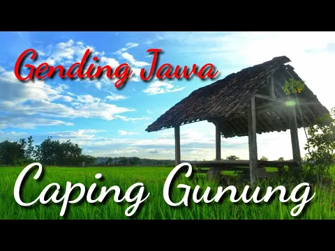 Download MP3 Nglaras Gending jawa Caping Gunung  -  sambil menikmati area persawahan indah//Pemandangan desa