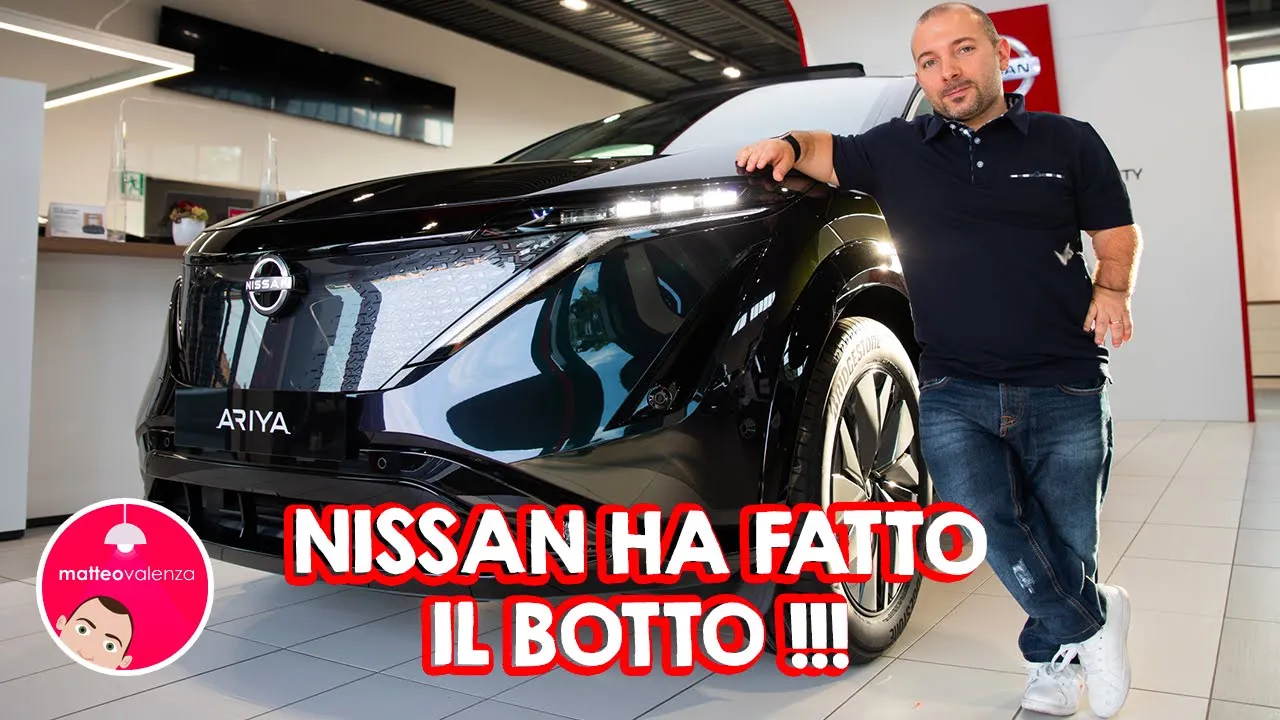QUESTA VOLTA HA SPACCATO! NISSAN ARIYA 2021 100% ELETTRICA !