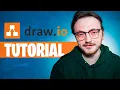 Diagrams net Tutorial For Beginners 2025 - How To Use Draw io