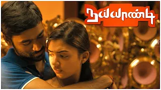 nazriya hides behind dhanushs brother while him thinking it is love naiyaandi scenes dhanush