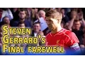 Download Lagu Steven Gerrard walks onto Anfield pitch for final time to an amazing response from fans