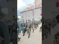 Download Lagu Marching Wehrmacht and Volksturm soldiers at Veveri Castle WW2 Reenacting event