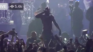 burner boy killin dem live performance in wembley arena 