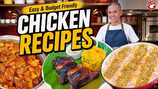 EASY & BUDGET FRIENDLY CHICKEN RECIPES! Sulit, Masarap & Easy to Make!