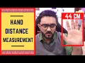 Hand Distance Measurement with Normal Webcam Game OpenCV Python