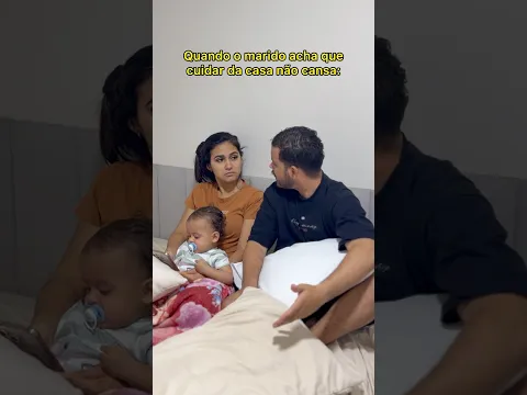 A mulher não pode se sentir cansada 😔💔 #shorts #humor #casal #triste