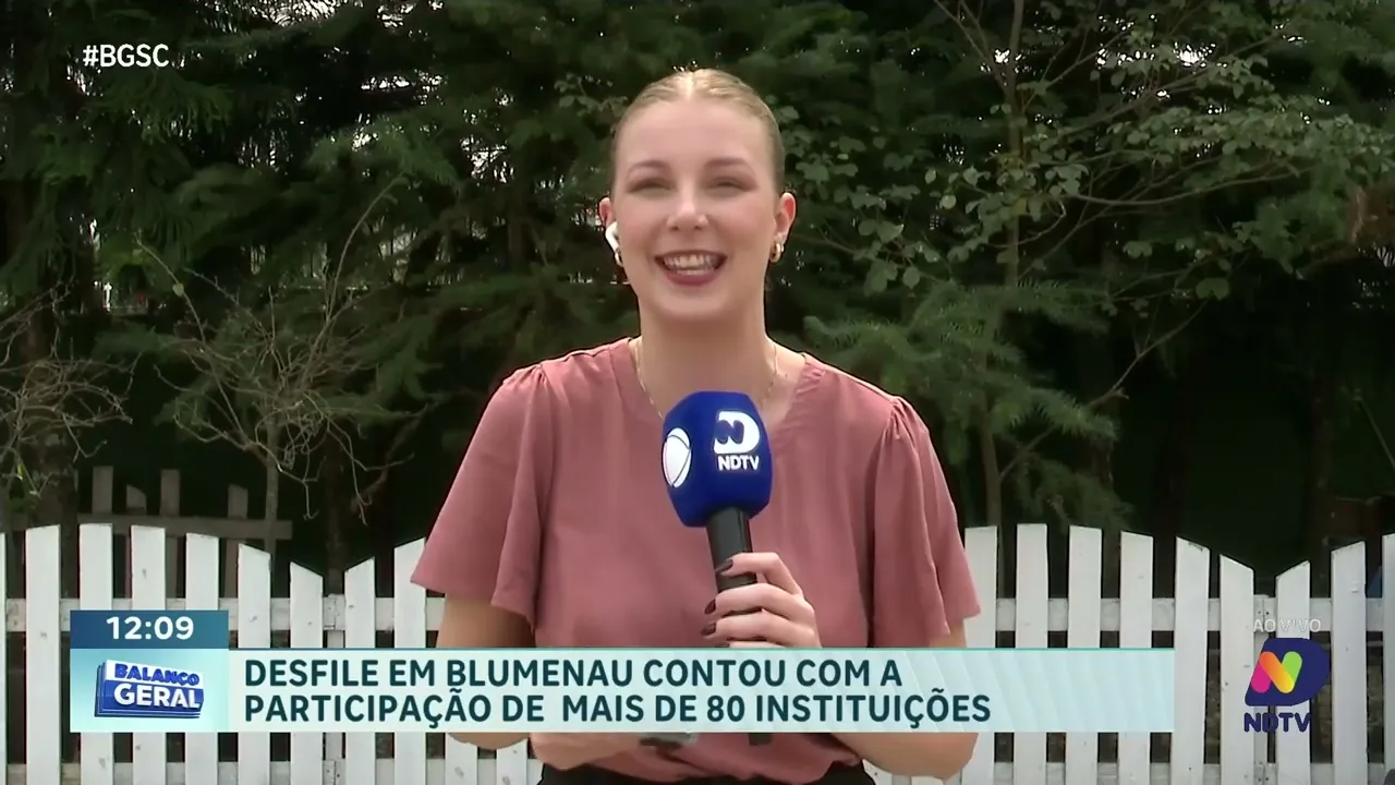 Blumenau: Desfile de 7 de setembro movimenta a rua XV de Novembro no sábado