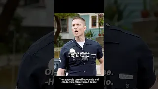 Manhunt Disrupted by Armed Militia Roadblock LAPD Removes Them Legally