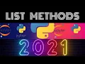 List Functions in Python List Methods in Python PART-2 CodeWithTuqi