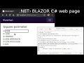 NET Blazor c html Simple browser WebAssembly program