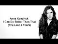 Anna Kendrick - I Can Do Better Than That (The Last 5 Years) Lyrics