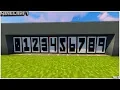 Minecraft Every number on banners