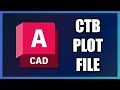 How to Add CTB Plot Style File in AutoCAD 2026 Import CTB to AutoCAD