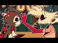 husk enjoys being pet - Hazbin Hotel comic dub
