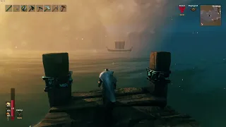 Stealing a sap extractor with Ami in Valheim