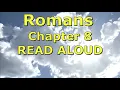 Romans 8 - READ aloud with music and scenery Holy Bible