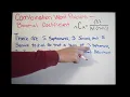 Combination Word Problems - Binomial Coefficient