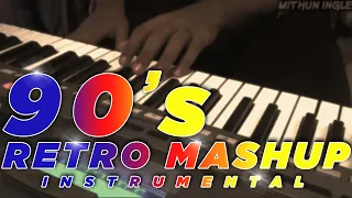 90s retro mashup instrumental cover mithun ingle bollywood hit songs