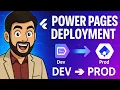 Power Pages Deployment Move from Dev to Production Environment Step-by-Step