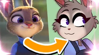 Watch Me DRAW FANART Of Judy Hopps From Zootopia FULL COLOR