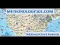 1000-500mb Thickness Chart Analysis