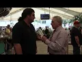 Gulfstream Park Ron Nicoletti interviews Saffie Joseph Jr