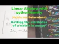 1 3 Linear Algebra with Matrix and Determinant-Shape and size of matrices