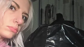 Sydney is going through clothes and grief