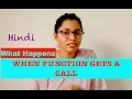 Function calling and Program Execution Part 1