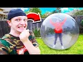 TRAPPING MY GIRLFRIEND IN A GIANT BUBBLE