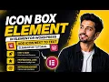 Icon Box Element in Elementor WordPress Add icon next to text in Elementor Tutorial
