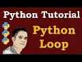 Python Tutorial - Python Loops For Loop While Loop