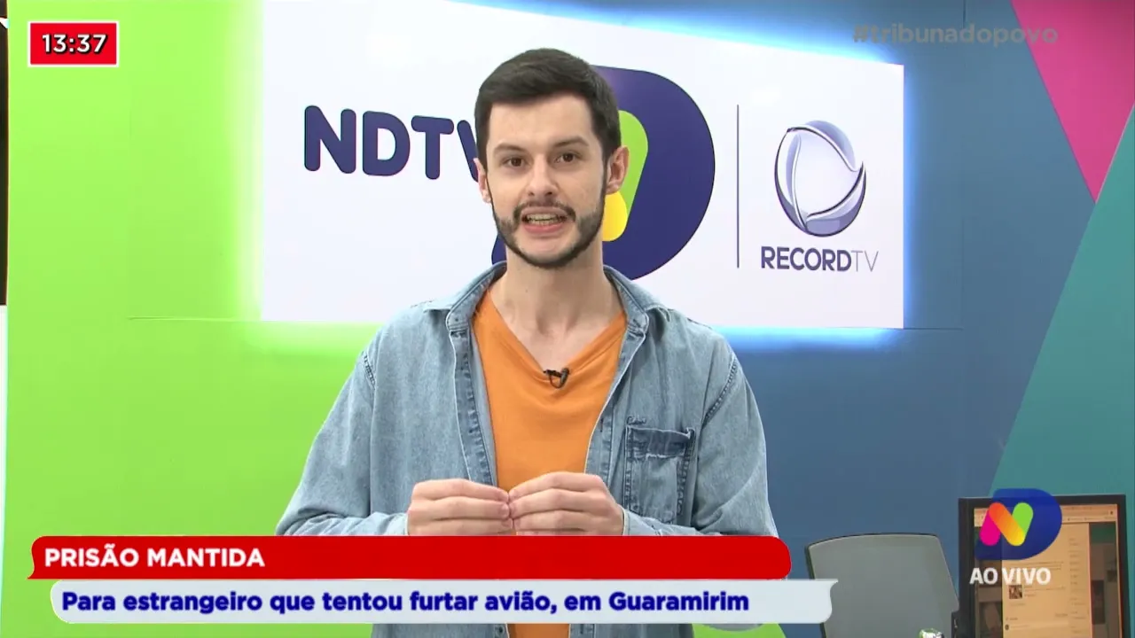 Prisão mantida para estrangeiro que tentou furtar avião, em Guaramirim