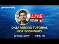 Data Mining Tutorial for Beginners Live Session Great Learning