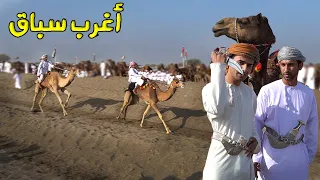 سباق الهجن بطريقة غريبة جدآ راح تنصدم                 دندنها