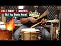 Download Lagu The 6 Shuffle Grooves That You Should Know! 🤓🥁*Practice Aid Video*