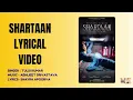 SHARTAAN (Lyrical Video) | Tulsi Kumar | Abhijeet Srivastava | Shayra | Ranju | Bhushan Kumar