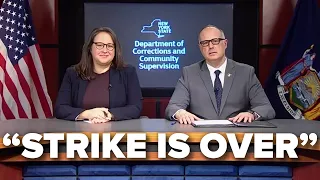 NYS DOCCS Corrections officer strike is over more than 2 000 officers terminated