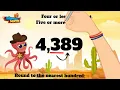 Round Numbers up to 10 000 to the Nearest Hundred 4th Grade Math