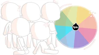 SUPERHERO BESTIES Spin the Wheel OC Challenge BIG Friend Group Gacha Club