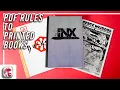 Easily Turn PDF Wargame Rules Into Bound Books