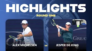 Alex Michelsen vs Jesper de Jong 2026 Cincinnati Open Round One