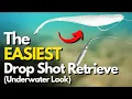 The MOST Effective Retrieve for a Drop Shot Rig Underwater Look