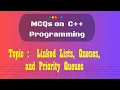 20 C MCQs on Linked Lists Queues and Priority Queues