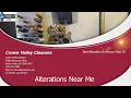 Alterations Near Me - Crown Valley Cleaners