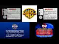 Warner Home FBI Warning Screens