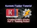 KLWP KWGT KLCK Tasker Tutorial - PADDING POWER